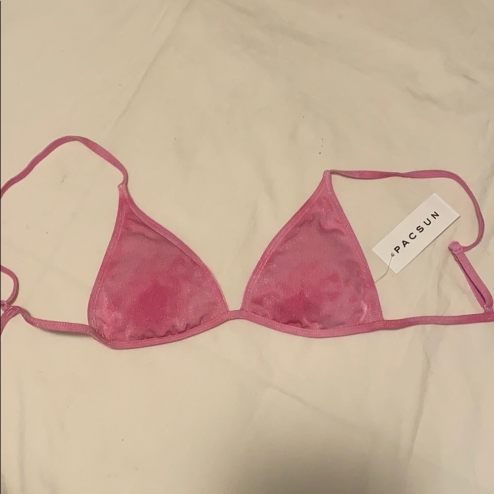 Kendall and Kylie Tie Dye Bikini Top